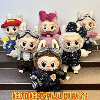 [Baby + Baby Clothes] Rab cloth bag pendant doll keychain pendant cute doll couple gift